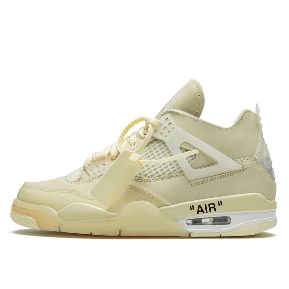 2020 Off-White x Wmns Air Jordan 4 Retro SP 'Sail'